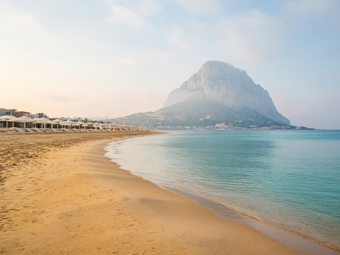 Strand La Fossa in Calpe
