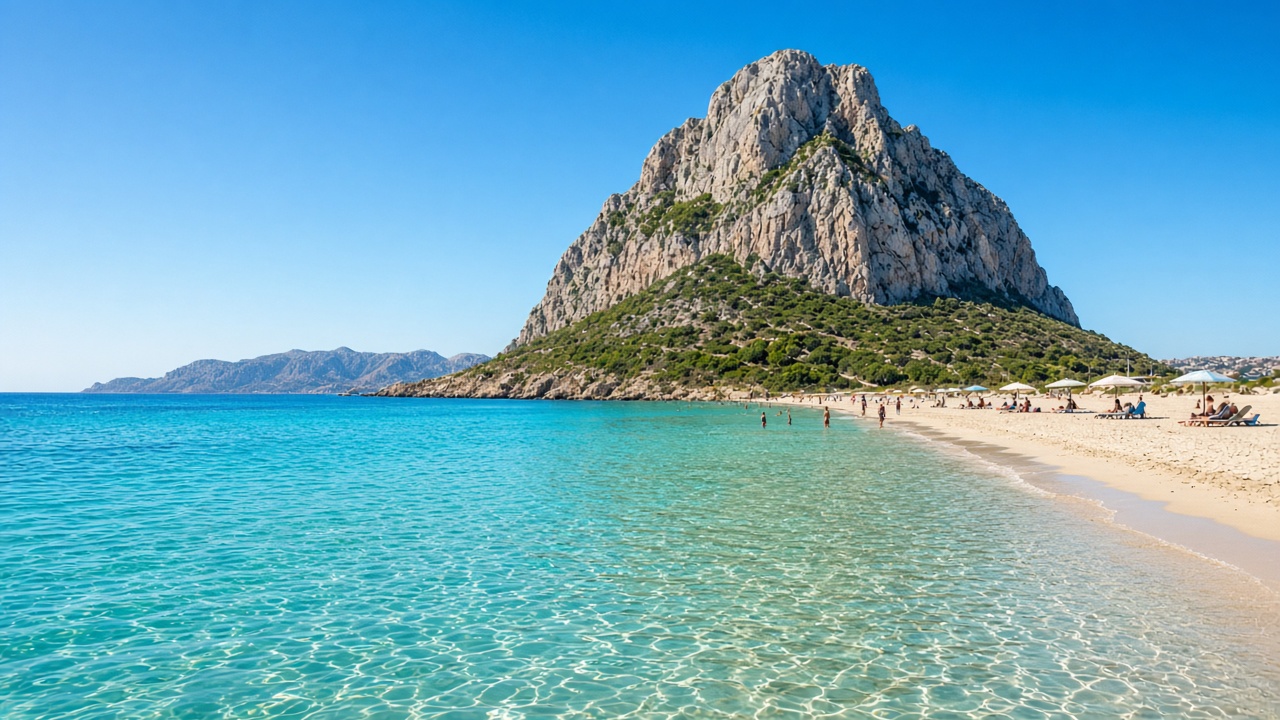 Strand en Pe&ntilde;&oacute;n de Ifach in Calpe